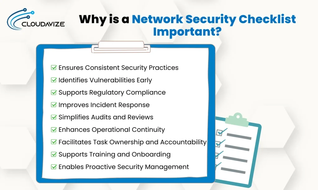 Why is a Network Security Checklist Important